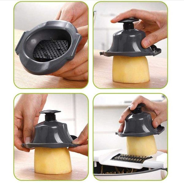 11 in 1 Multifunction Magic Rotate Vegetable Cutter