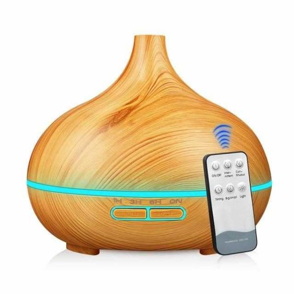 550ml Aroma Air Humidifier Essential Oil Diffuser Aromatherapy Electric Ultrasonic cool Mist Maker for Home Remote Control