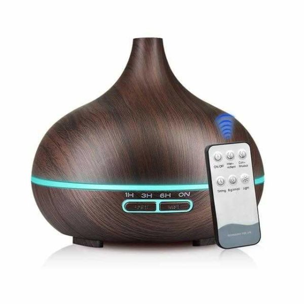 550ml Aroma Air Humidifier Essential Oil Diffuser Aromatherapy Electric Ultrasonic cool Mist Maker for Home Remote Control