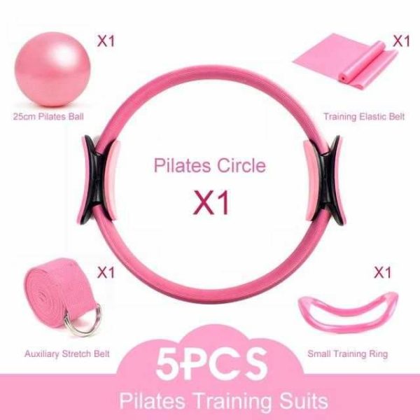 5PCS Yoga Ball Magic Ring Pilates