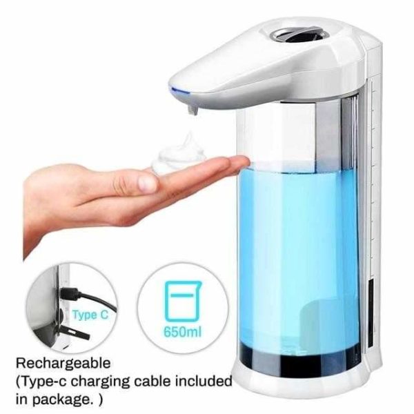 Touch less Dispenser Automatic Electric For Liquid Sanitizer  650/400m