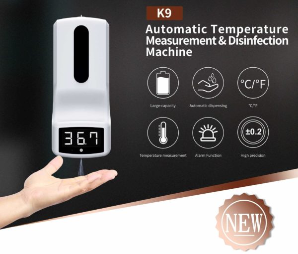 Automatic Soap Dispenser with Thermometer- 1300ml