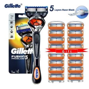 Gillette Fusion Pro Glide Original Men Manual Shaver Razors Machine SHAVE AND LASER HAIR REMOVAL