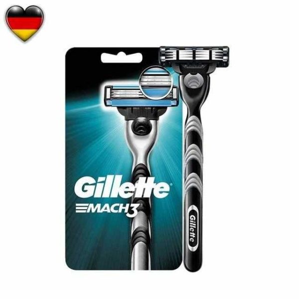 Original Mach 3 Gillette 8pcs Razor Blades SHAVE AND LASER HAIR REMOVAL