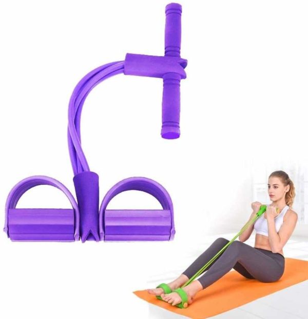 Pedal Resistance Band - Fitness Elastic Pull Rope for Abdomen Fitness and Exercise