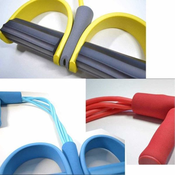 Pedal Resistance Band - Fitness Elastic Pull Rope for Abdomen Fitness and Exercise