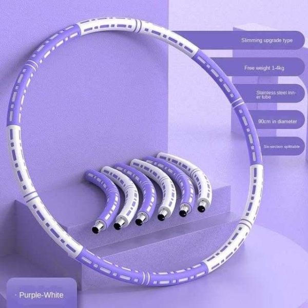 Removable Stainless Steel Sport Hula Hoop Fitness and Exercise