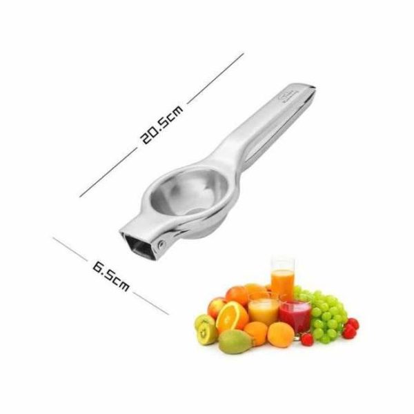 Stainless Steel Metal Lemon Lime Squeezer Healthy Eating- Kitchen Basics