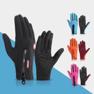 Winter Cycling Gloves Windproof Motorcycle Fishing FullFinger Gloves