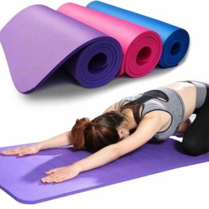 Yoga Mat for Exercise Yoga Pilates Gymnastics