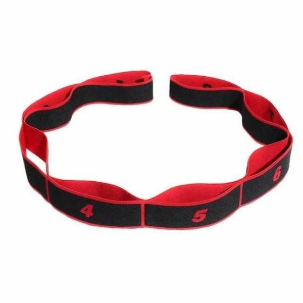 Yoga Strap Belt Elastic Stretching Loop Resistance Bands Fitness and Exercise