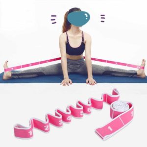 Yoga Strap Belt Elastic Stretching Loop Resistance Bands Fitness and Exercise