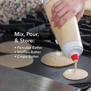 Batter Mixing Bottle Cupcake Muffin Tool Pancake Waffles Dispenser - AayanHealth