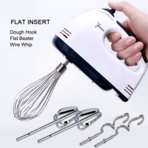 Electric Whisk 7 Speed Control Hand Mixer Food Blender Food Processor Kitchen Mini Electric Egg Beater миксер ручной - AayanHealth
